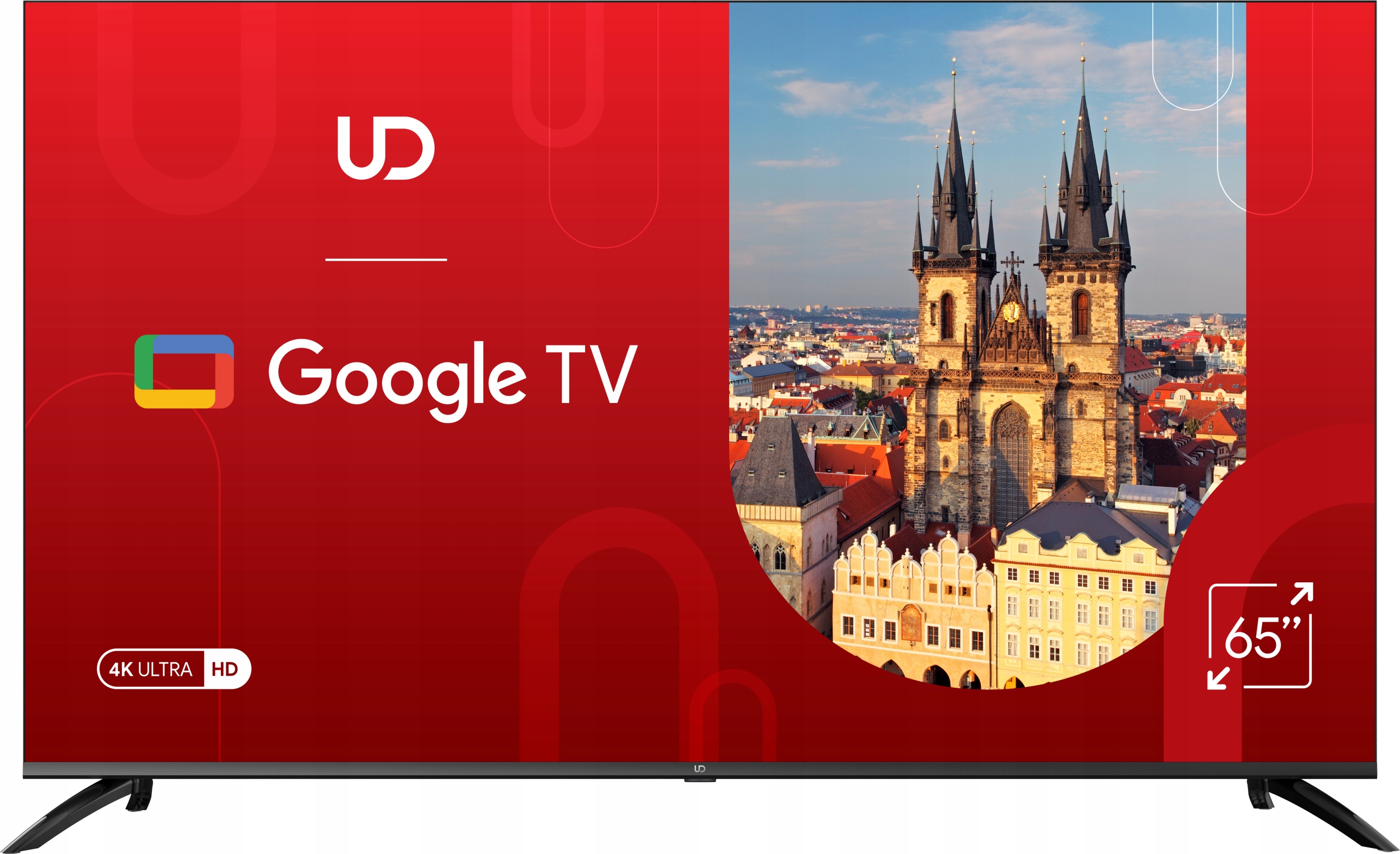 Telewizor UD 65 cali LED 4K UHD Smart TV Google HDR