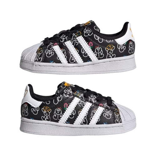 Adidas Superstar El I buty dziecięce Wsuwane Sportowe 23,5
