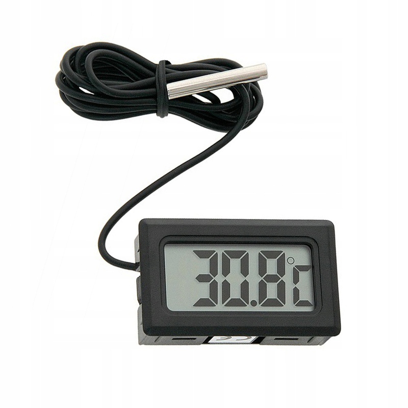

Termometr LCD Sonda Pomiar Temperatury Terrarium