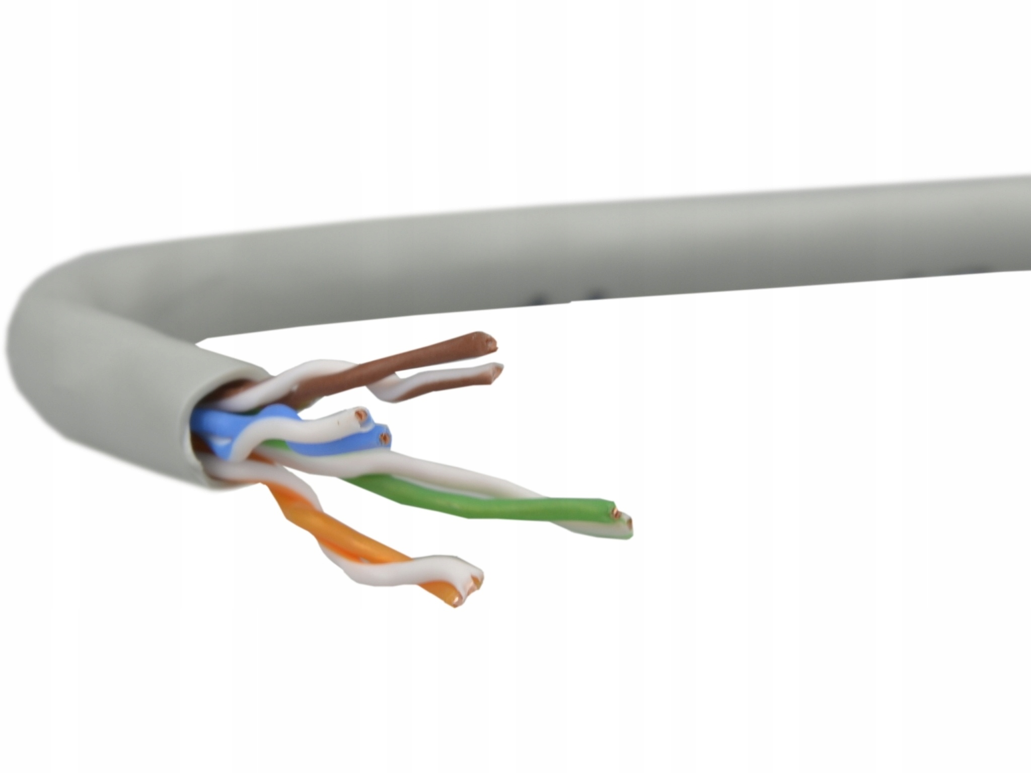 

Kabel przewód skrętka Utp kat 5e Zamel 1m