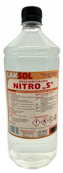 

Rozcieńczalnik Nitro "s" Laksol 1L Techniczne