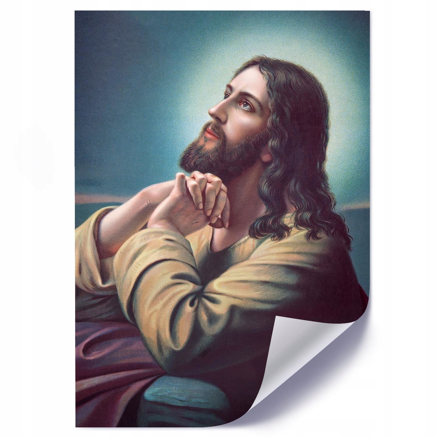 

Plakat Sakralny Jezus Modlący Się Papier 60x90