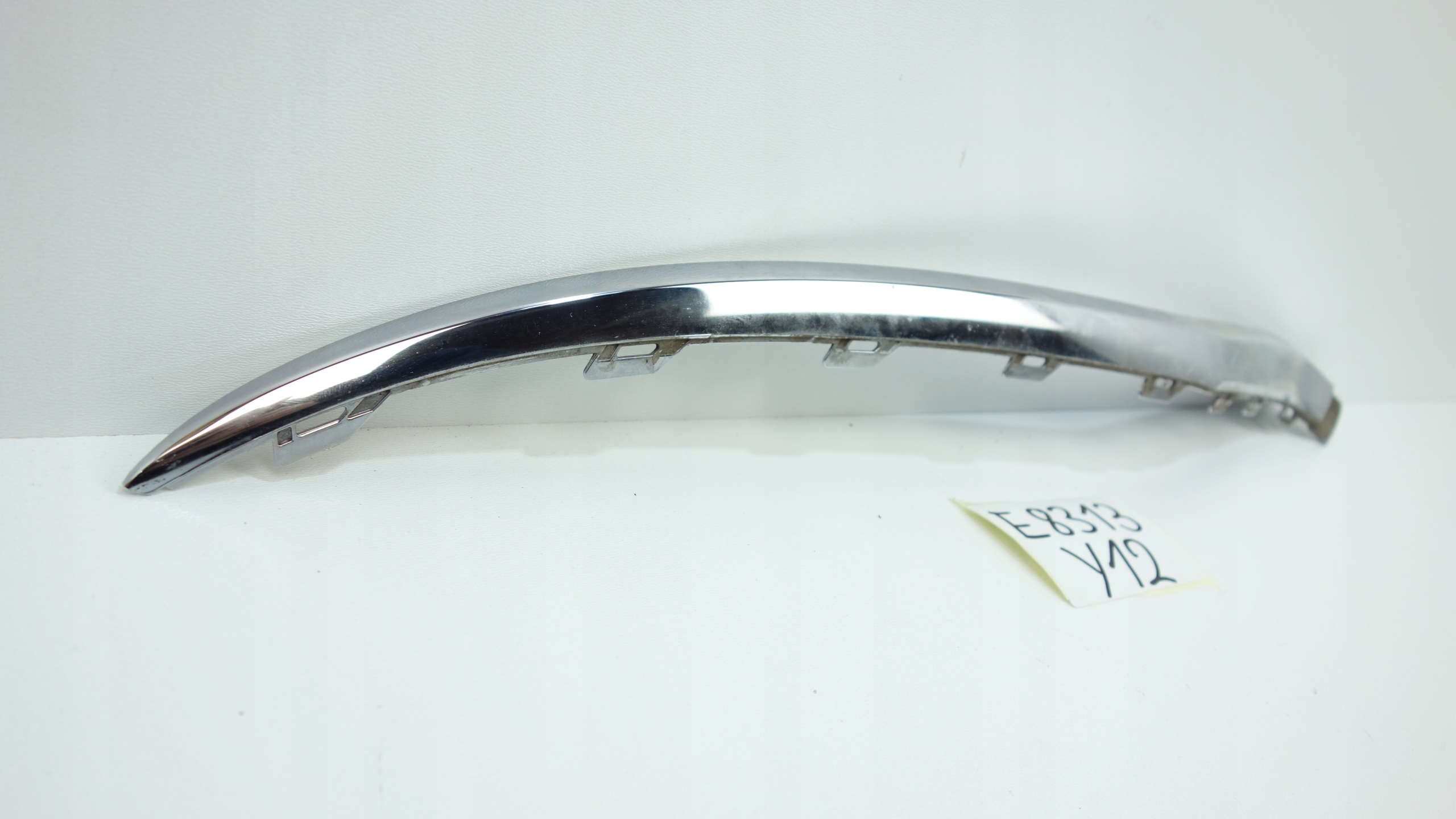VW T-ROC 2GA 2017- moulding CHROM left bumper front 2GA853711B