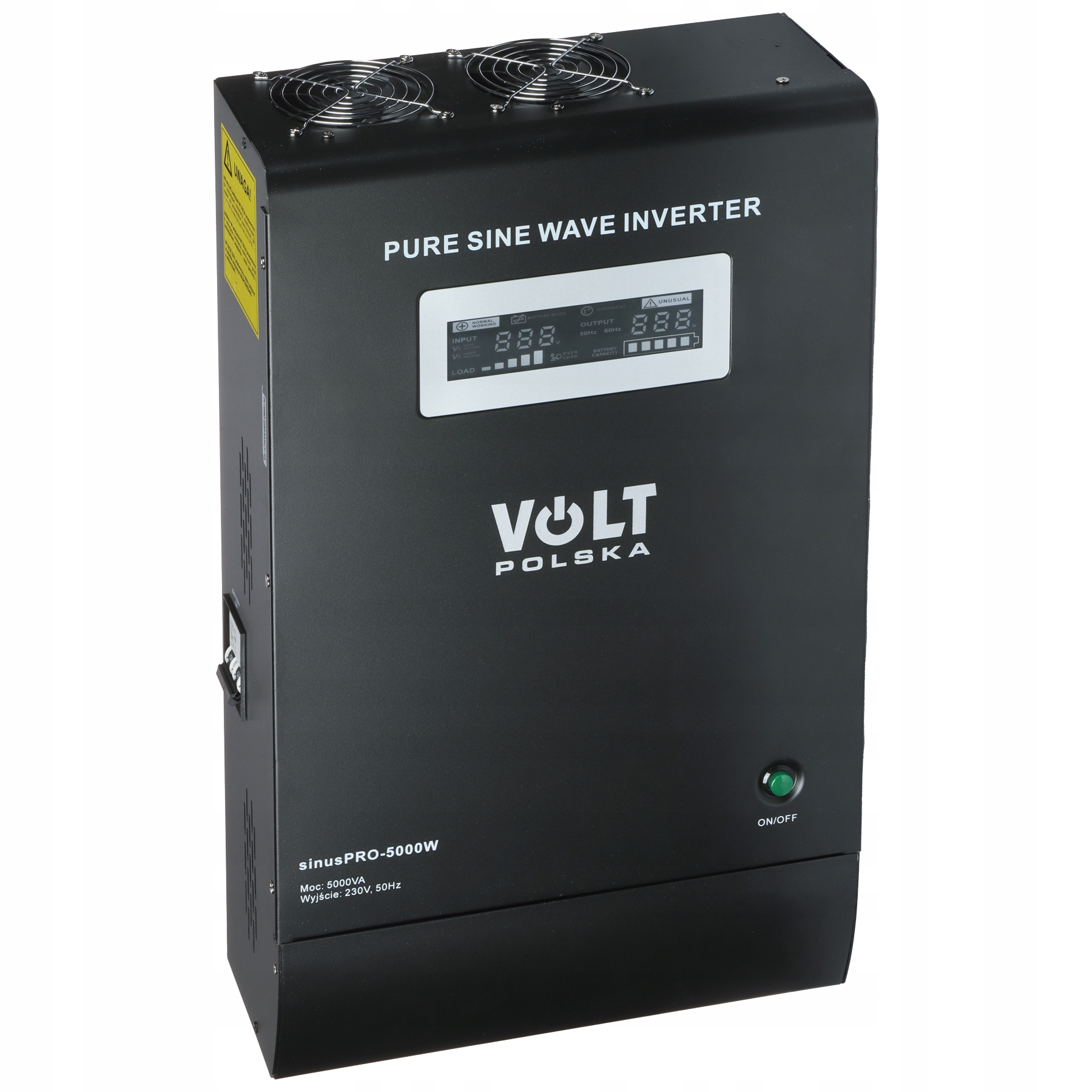 Napájecí Zdroj Ups SINUS-PRO-5000W-48/230V 5000VA Volt Polska