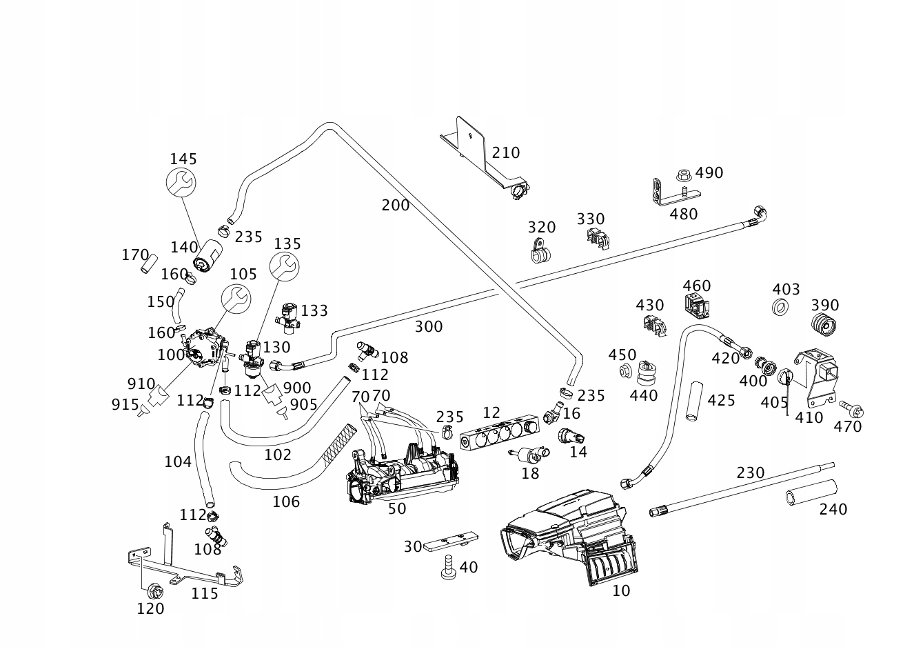 A9064700493 - Оригінальний Комплект Для Ремонту Клапанів Mercedes