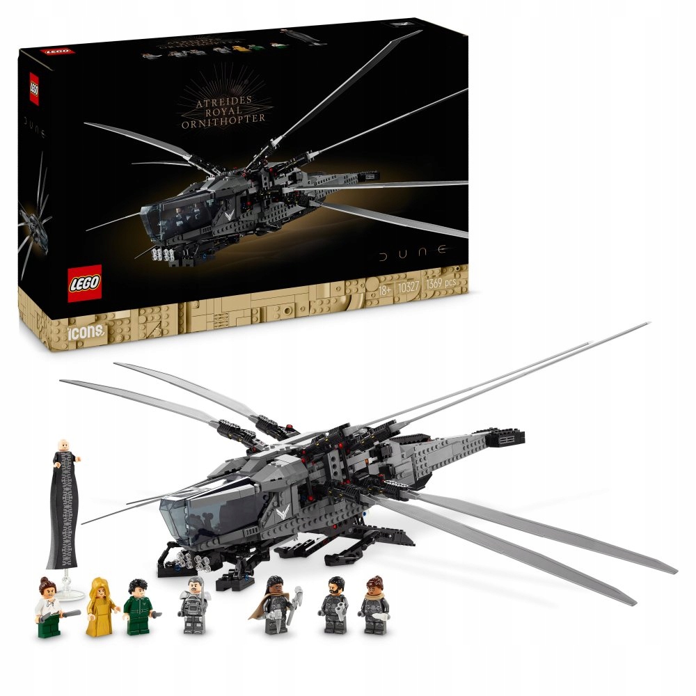 Lego 10327 Icons Dune Atreides Royal Ornithopter