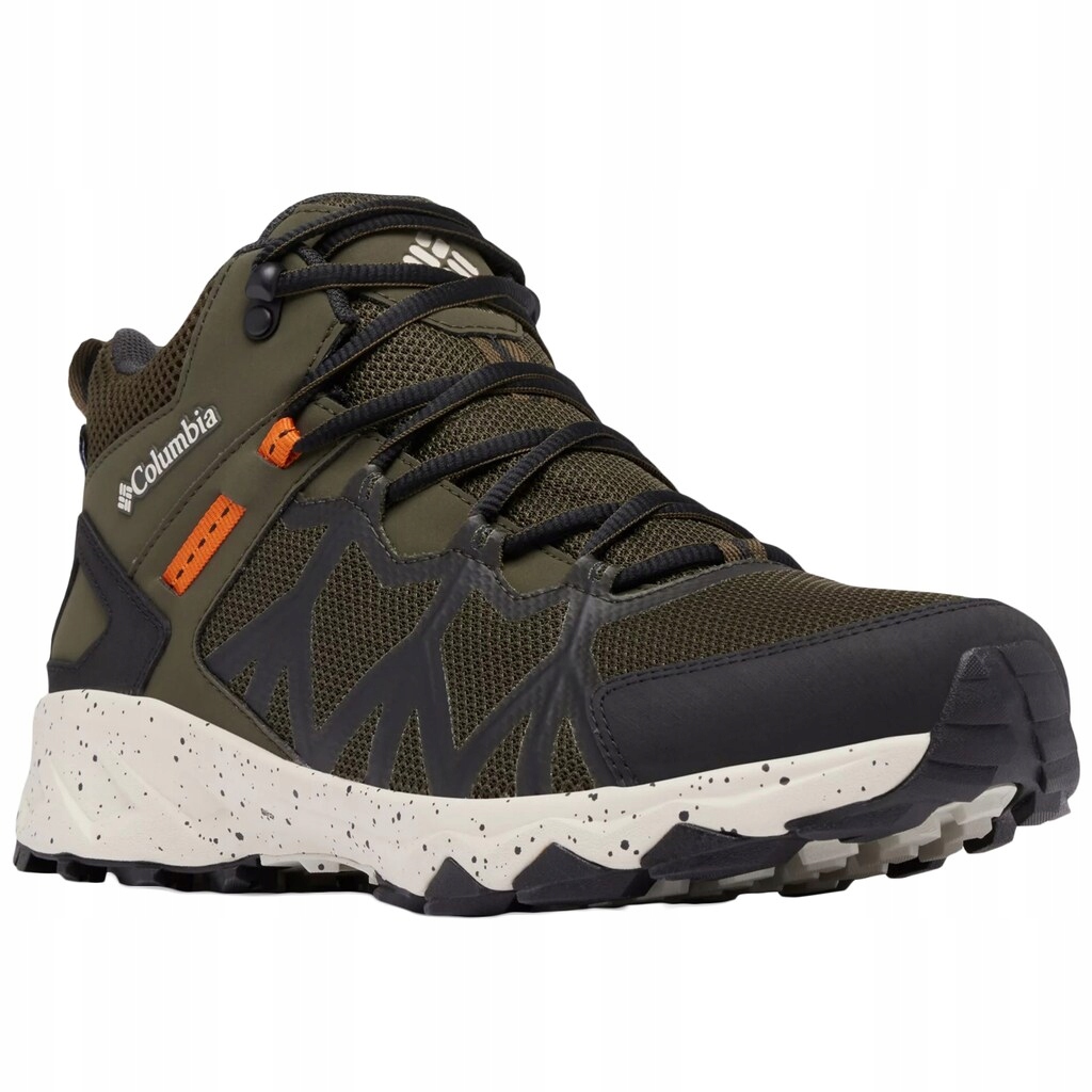 Turistické trekové boty Columbia PeakFreak II Mid OutDry Olive 41