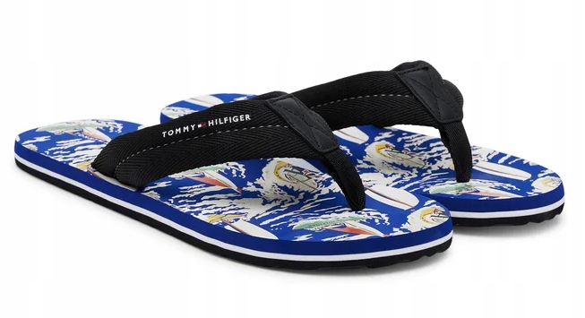 Tommy Hilfiger žabky 41 surf print