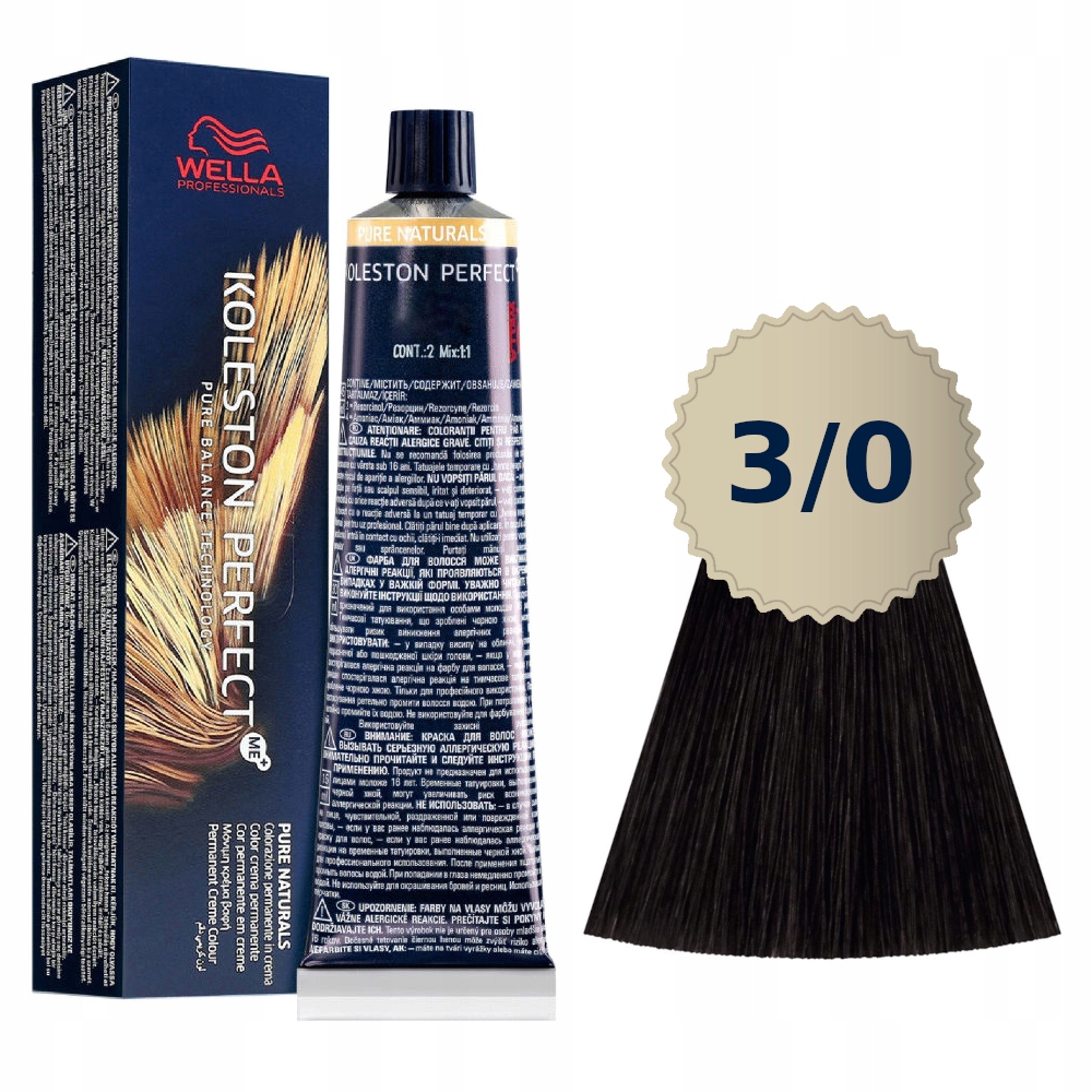 Wella Koleston Perfect Me+ 3/0 Barva 60 Ml