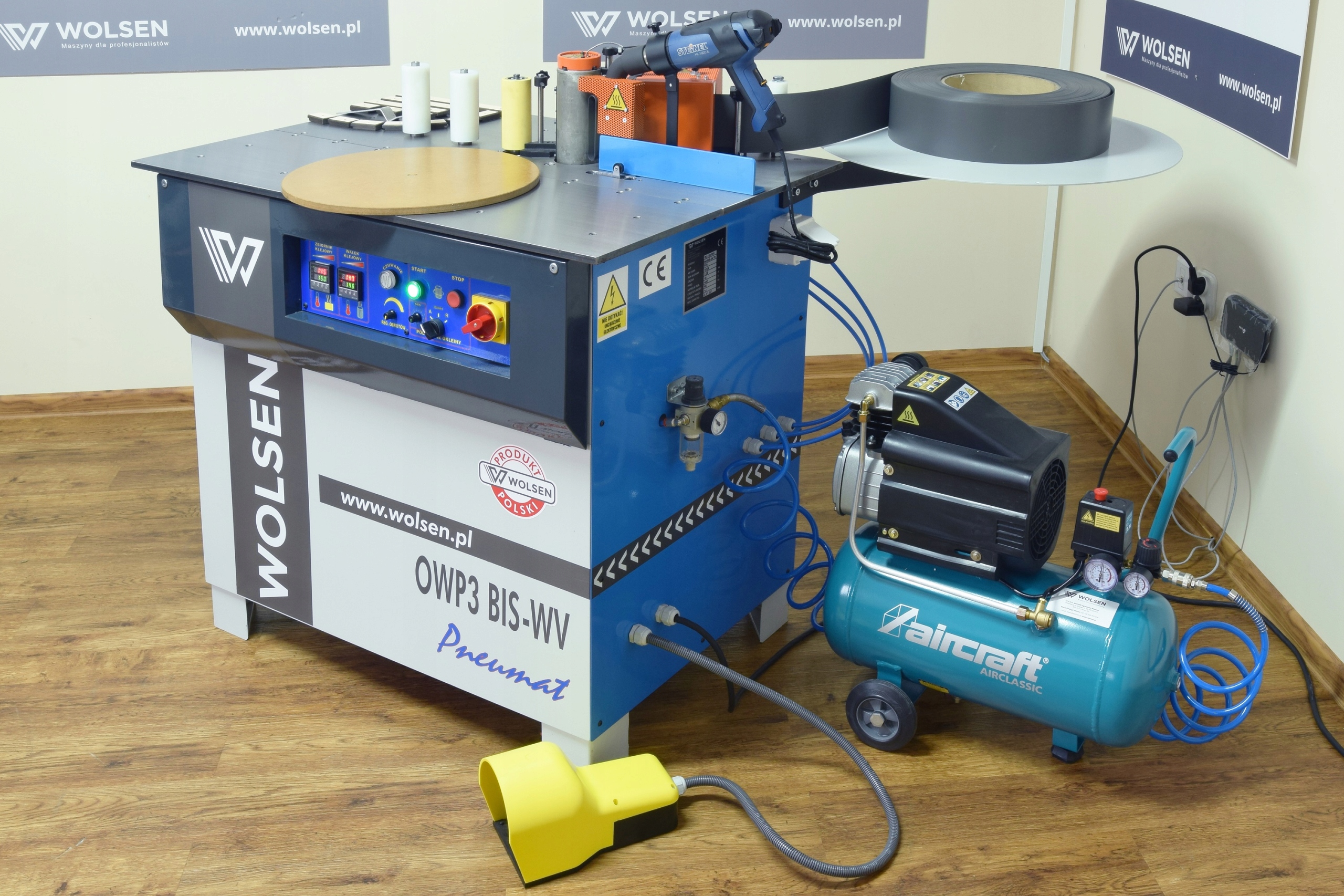 OWP3BIS-WV PNEUMAT H100 Okleiniarka krzywoliniowa Kod producenta 8100060