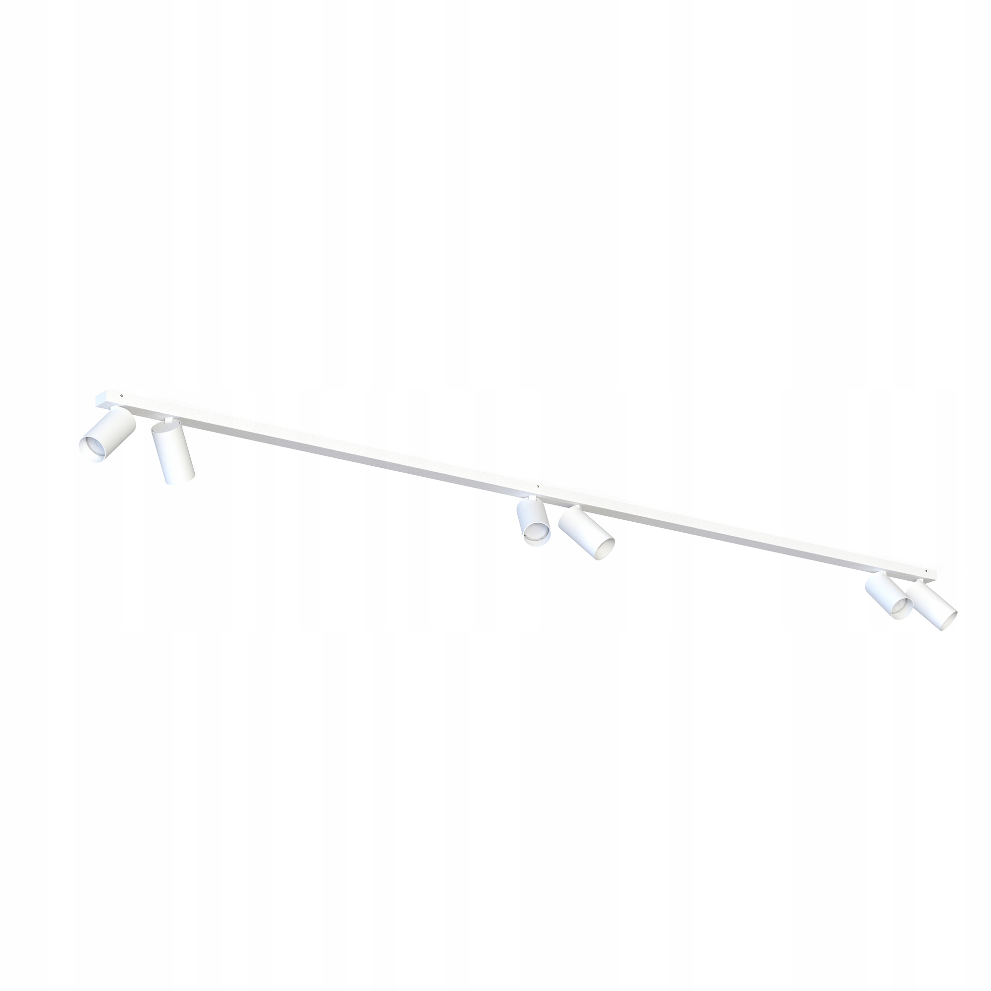 Stropný spot Nowodvorski Mono 6xGU10 biela obývacia izba 8-13 cm dĺžka č. 7813