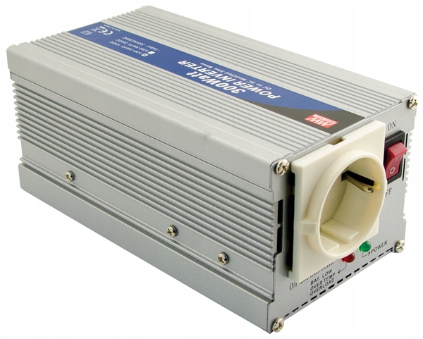Prevodník 12VDC/230VAC A301-300-F3 Mean Well