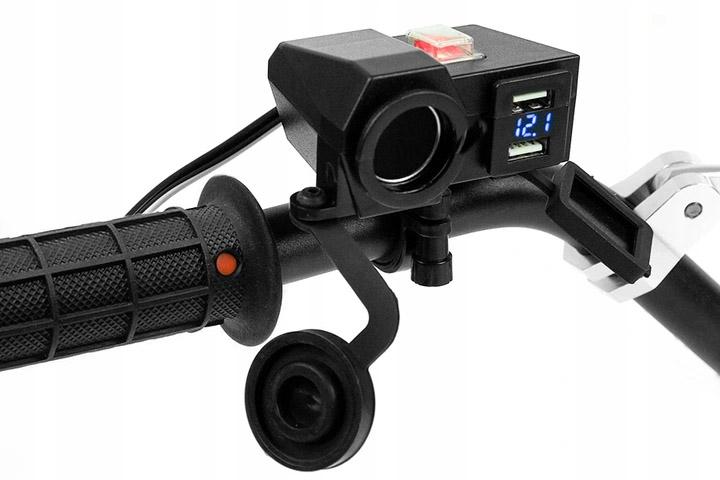 Motocyklowe gniazdo 2 x USB 3.1 A MUS06