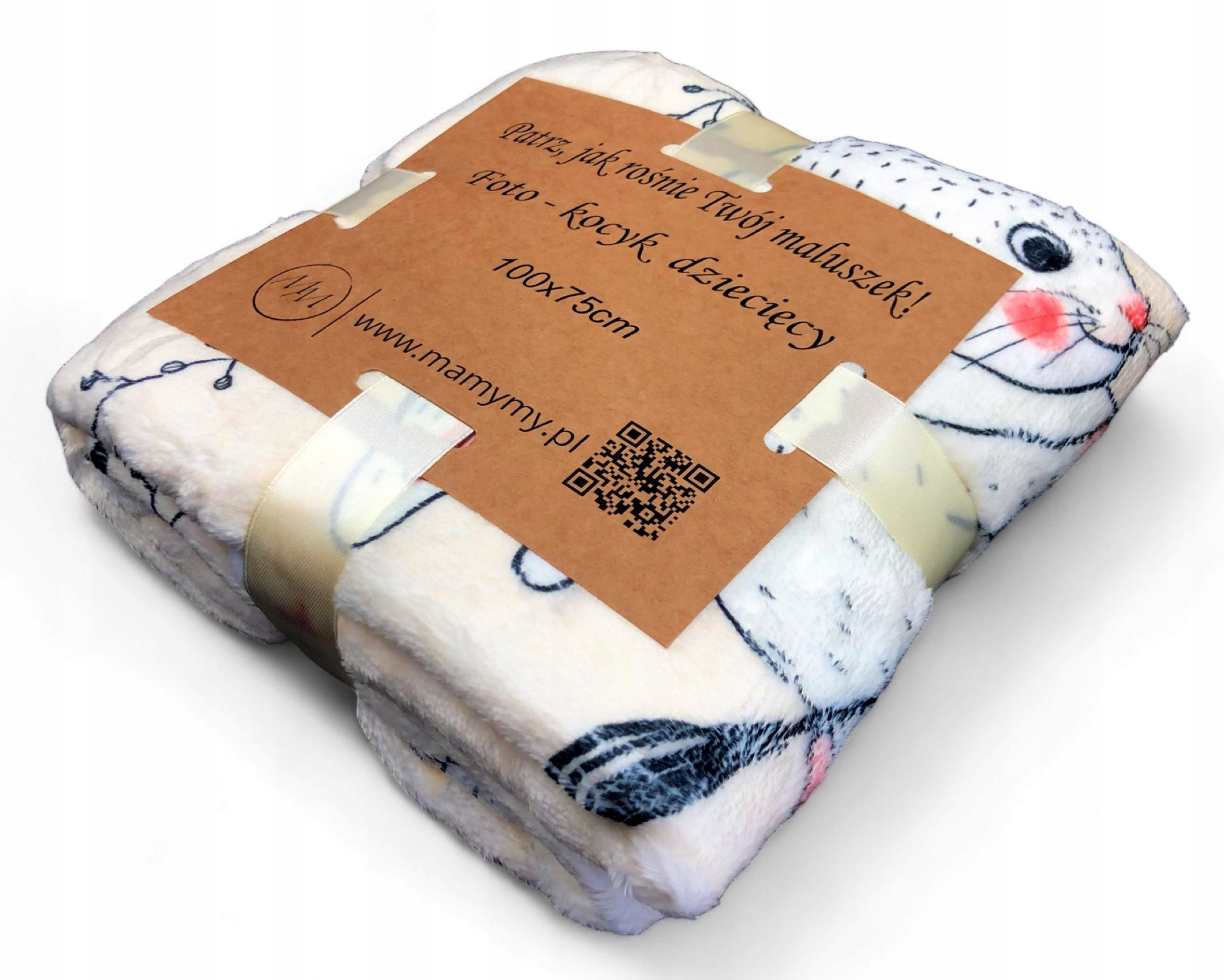 Foto kocyk z króliczkiem +RAMKA mata do zdjęć EAN (GTIN) 5906058971277