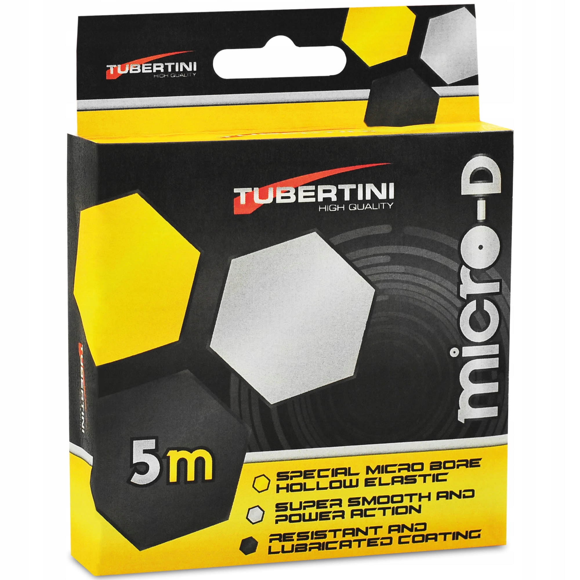 Guma pro tyč Tubertini Micro D Elastic 3,60 mm Rosa 5 m