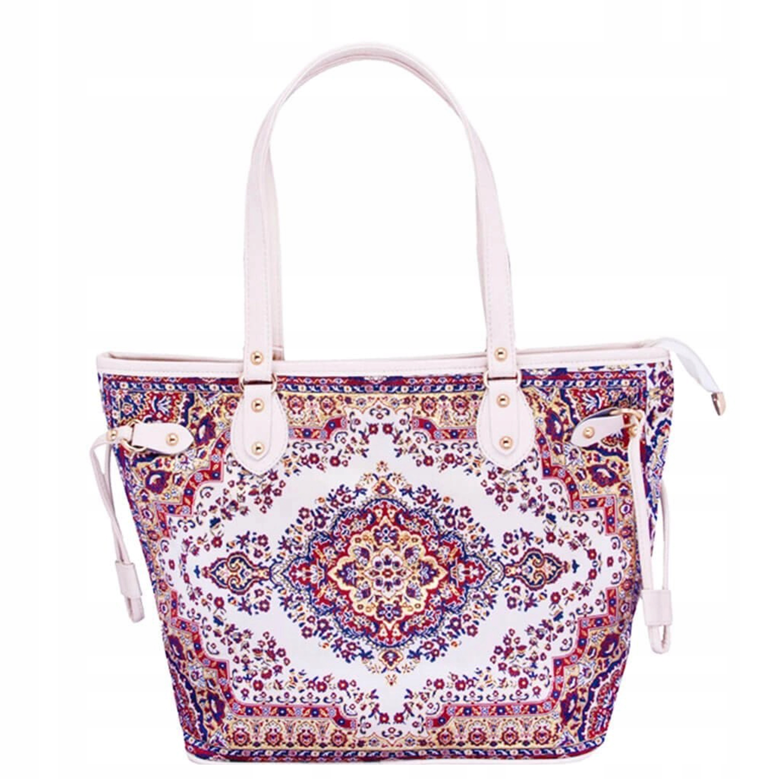 Dámská kabelka s velkou ekokůží přes rameno Elegantní Turecké vzory Orientální