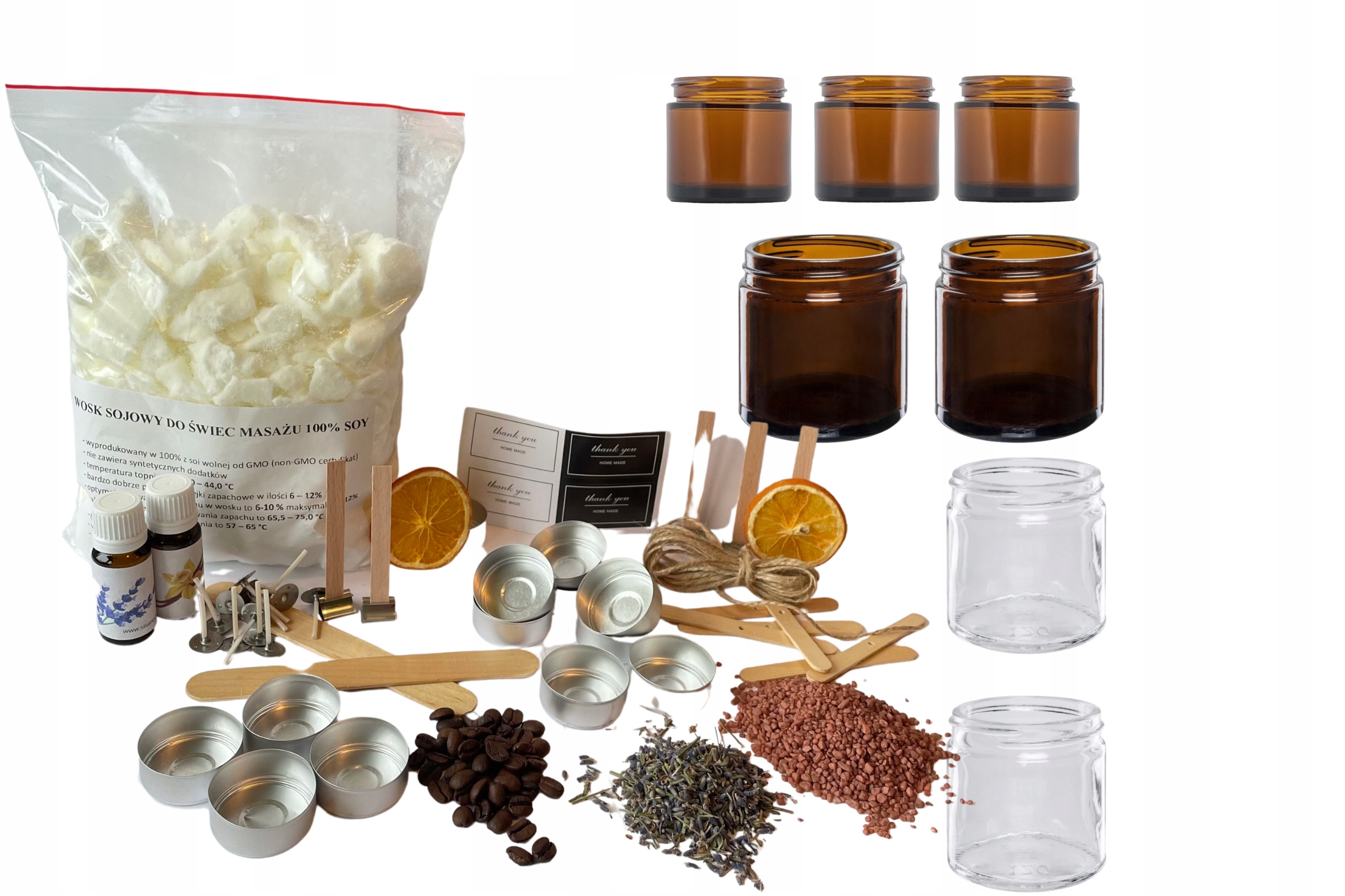 Sada Na Výrobu Svíček XL Dyi