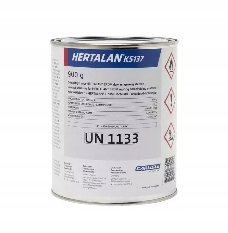 Hertalan Ks 137 Klej do membrany Epdm 0,9 kg
