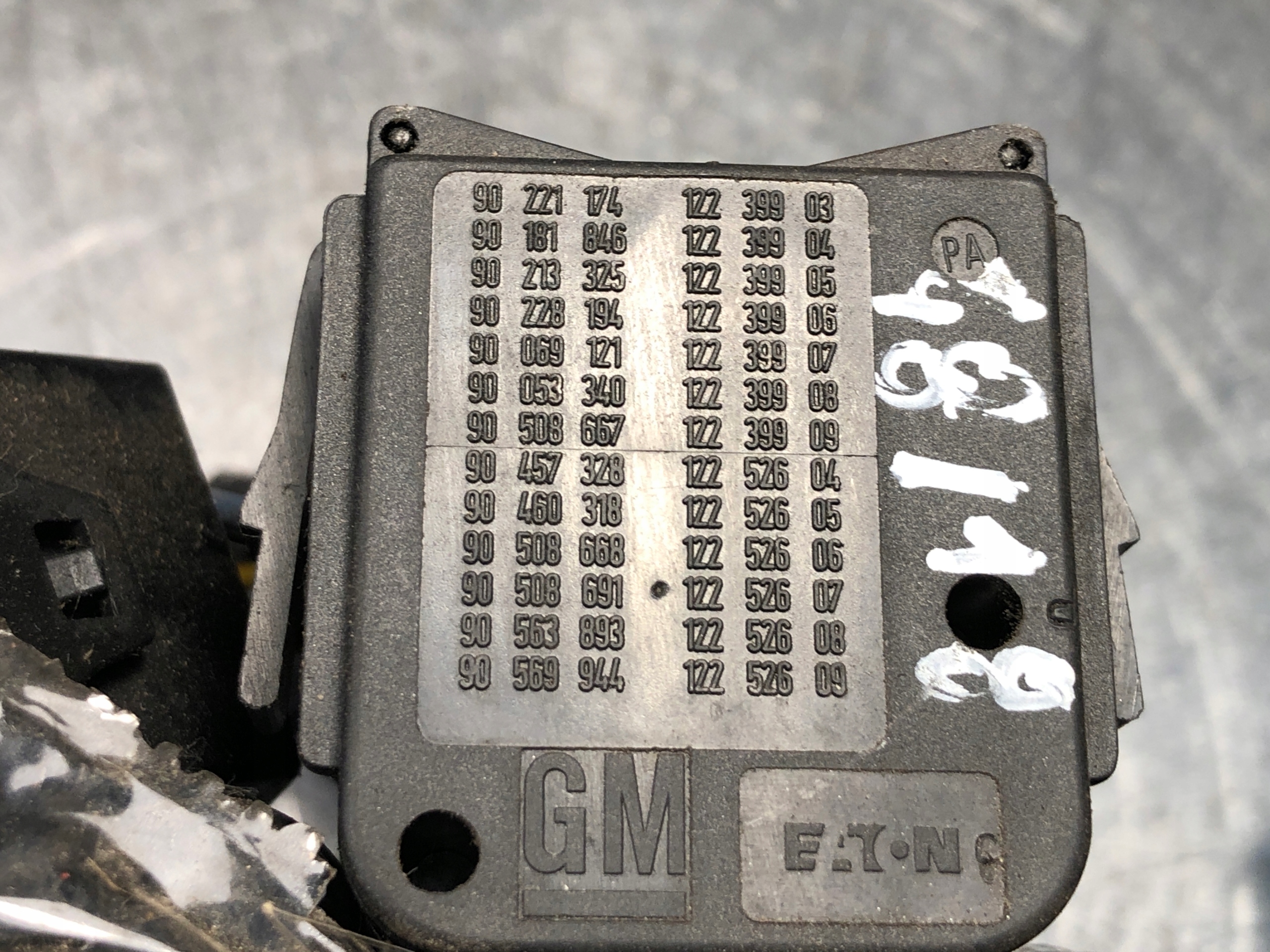 DEVIO LUCI TERGICRISTALLO TERGI Opel Omega B 12239903