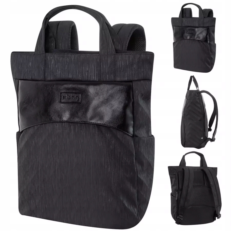 R-bag Mestský Pánsky Batoh Na Notebook 13" Handy Čierny