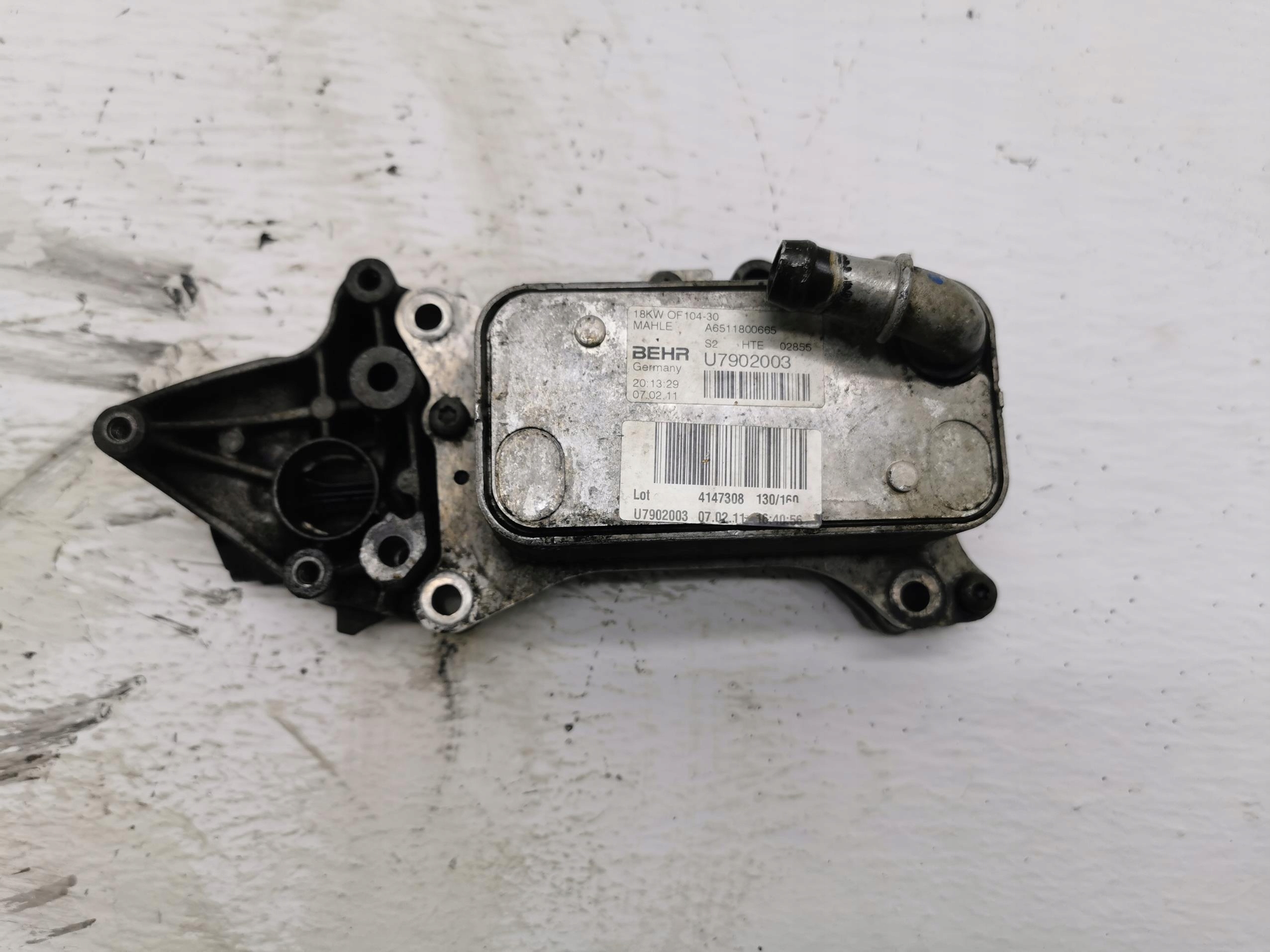 radiatore olio MERCEDES C-KLASA W204 2.2 CDI