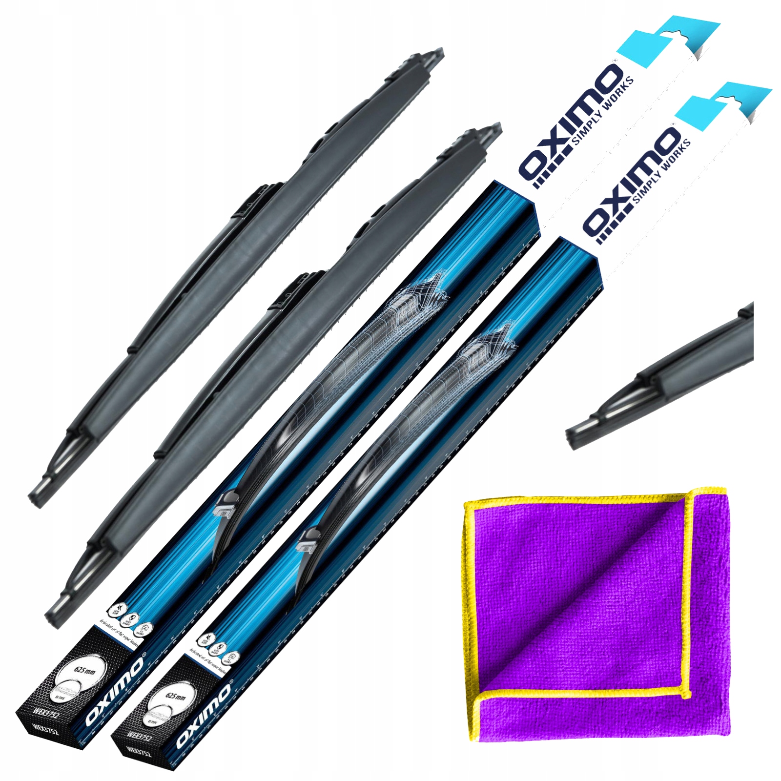 Wycieraczki dedykowane do Bmw 7 od 11.2005 do 10.2008 Sedan E65/E66