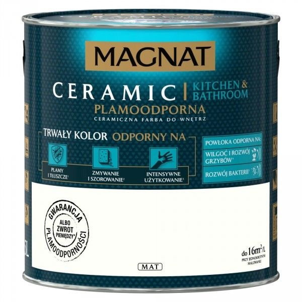 

Magnat Ceramic Kuchnia Łazienka 2,5L - 20 Kolorów!