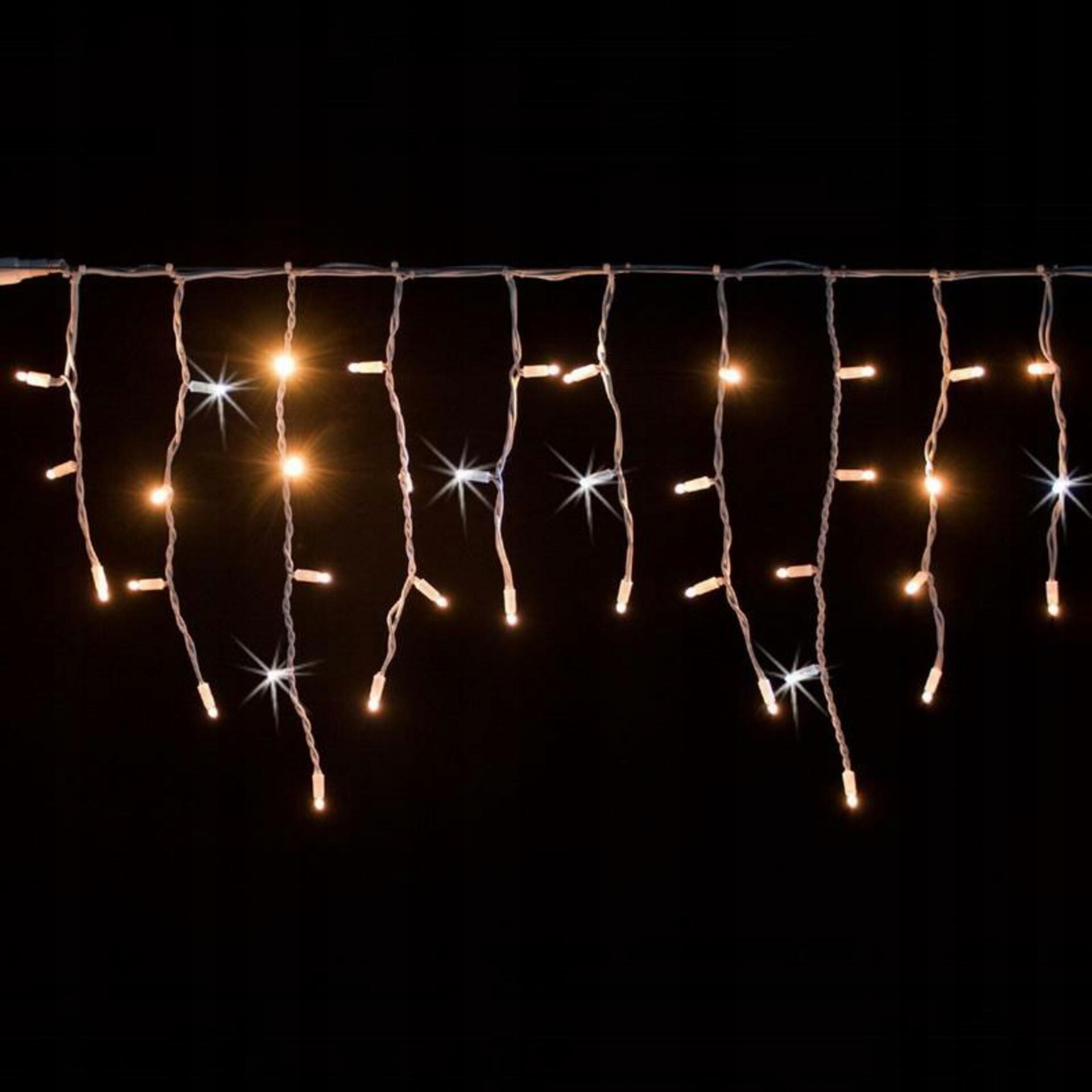 Xmas King XmasKing Flash Led kvapľ 3x0,5m 114 Maxi Led prepojiteľné Profi