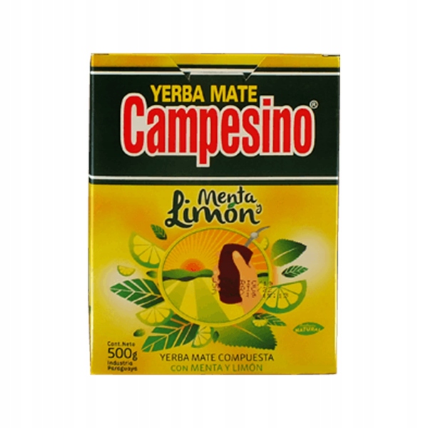 Yerba Mate Camesino Menta Limon 500g