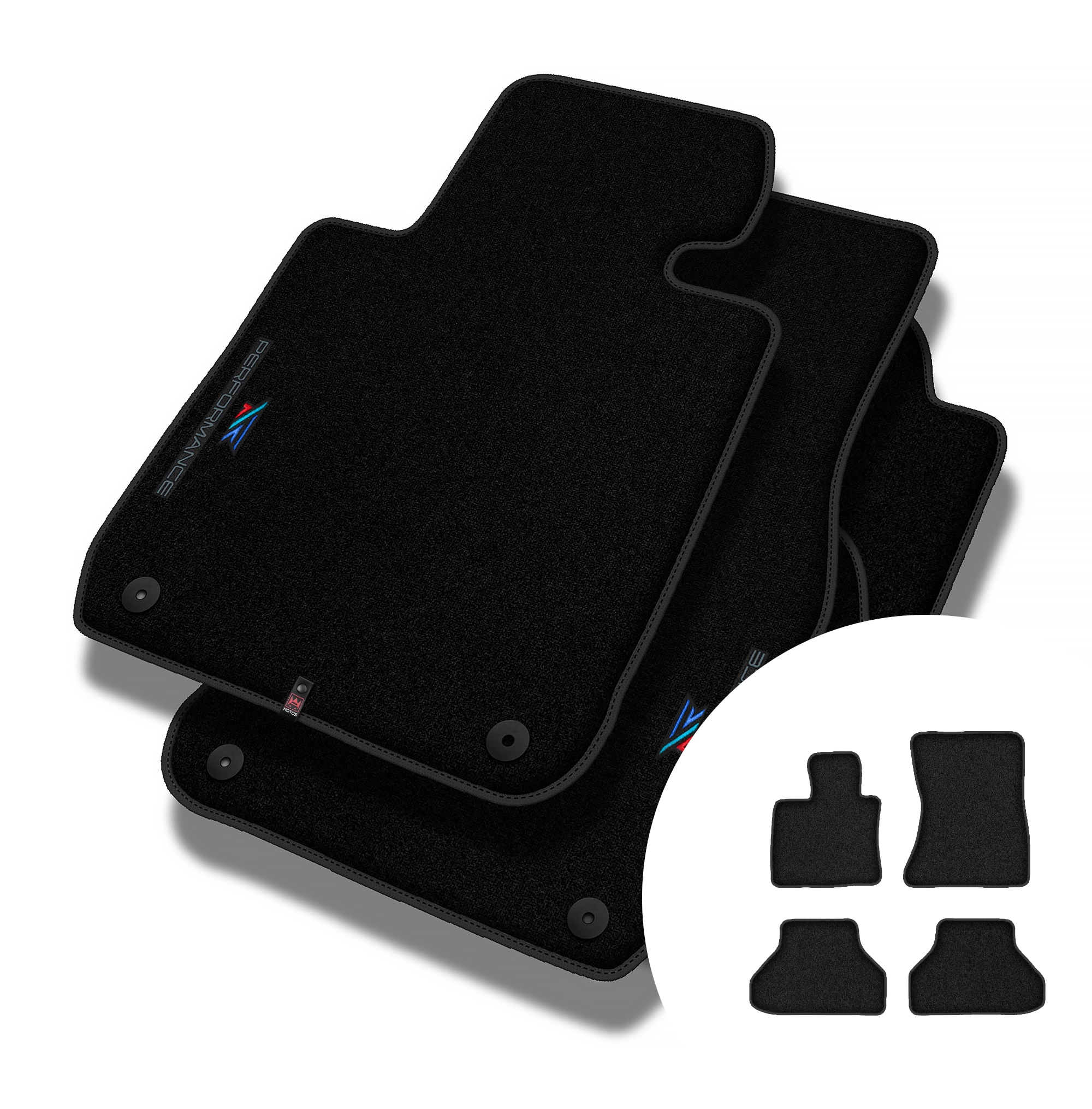 Velúrové koberčeky Performance Premium pre Bmw X6 E71 2007-2014