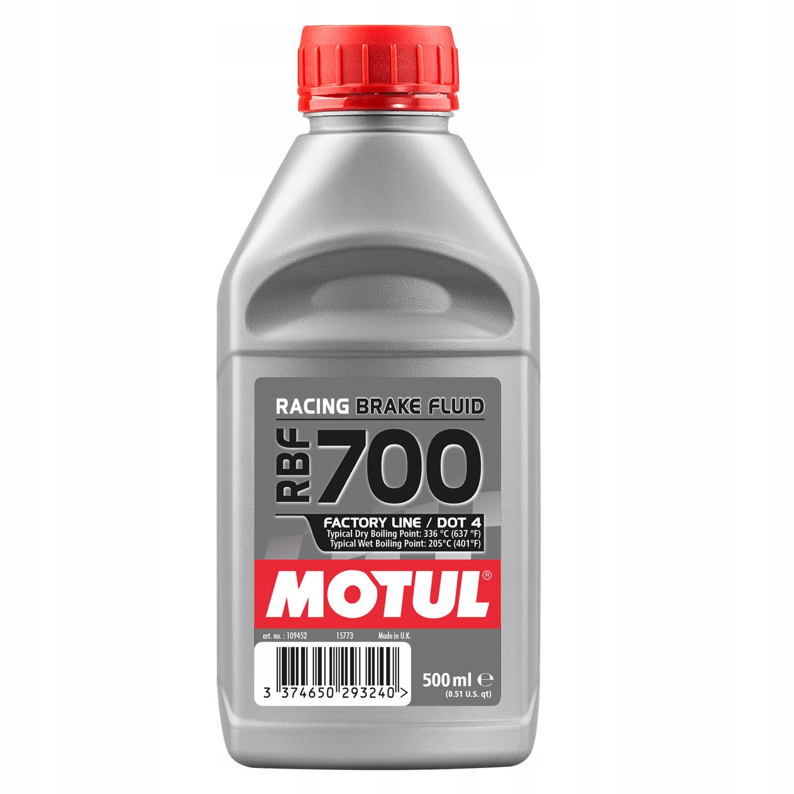 

Motul Rbf 700 DOT4 500ml Wyczynowy płyn hamulcowy