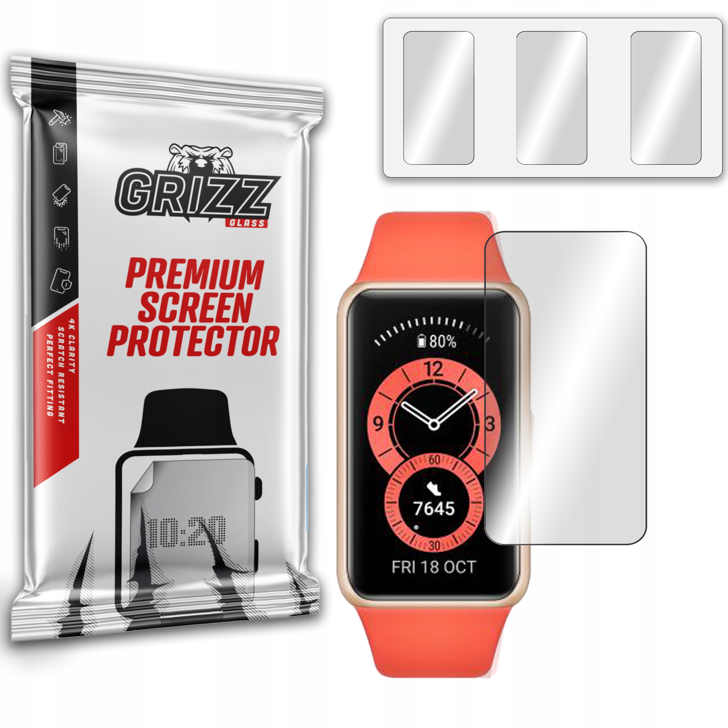 

x2 Grizz Folia hydrożelowa do Huawei Band 6