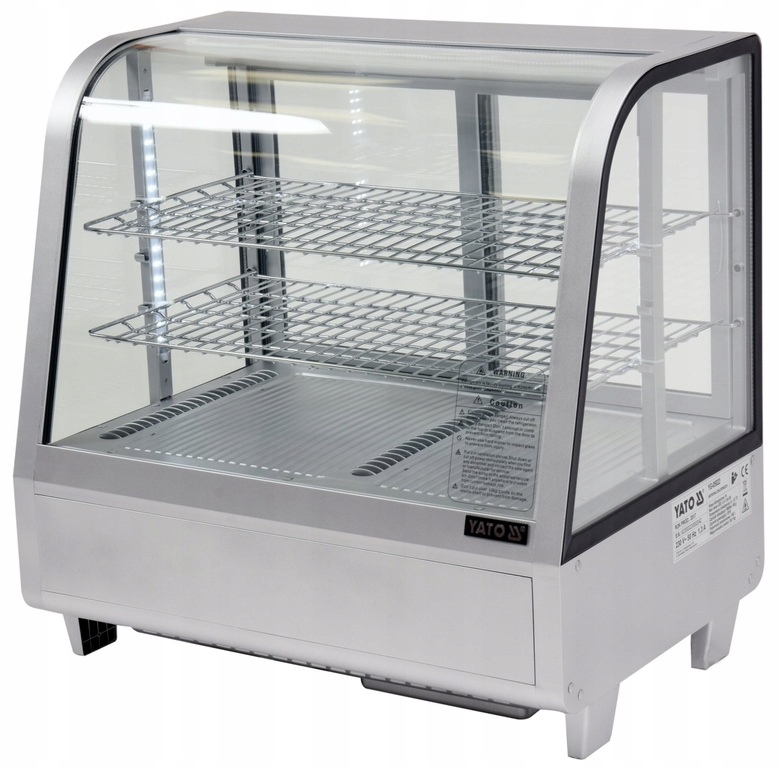 Witryna chłodnicza ekspozycyjna nastawna 100L LED 68x45x67cm Yato YG-05022