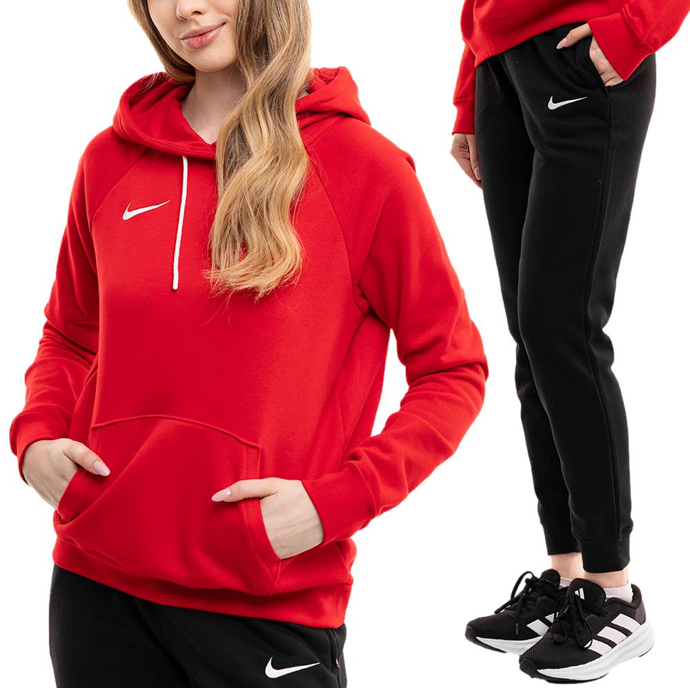 Dámská sportovní bavlněná Teplákovka Nike s kapucí Mikina kalhoty a parkou vel. XL