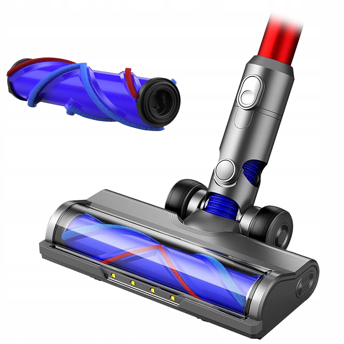 Turboszczotka Do Odkurzacza Dyson V6 DC58 DC59 DC61 DC62 Z 4 Led