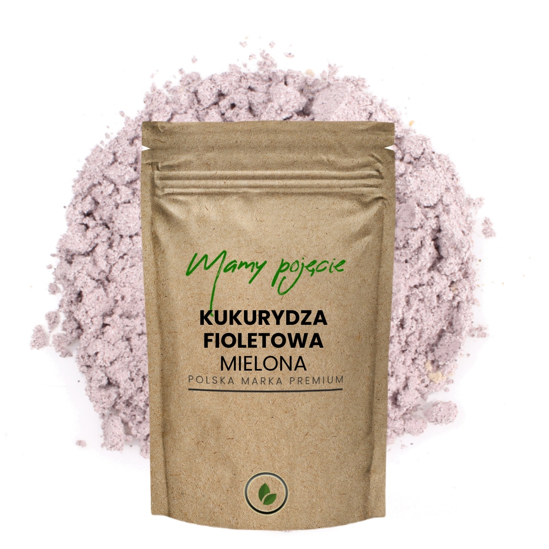 Kukuřice fialová mletá 1kg dárek