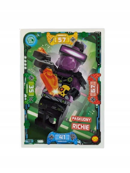 Karta Lego Ninjago Seria 5 Następny Poziom Nr 045