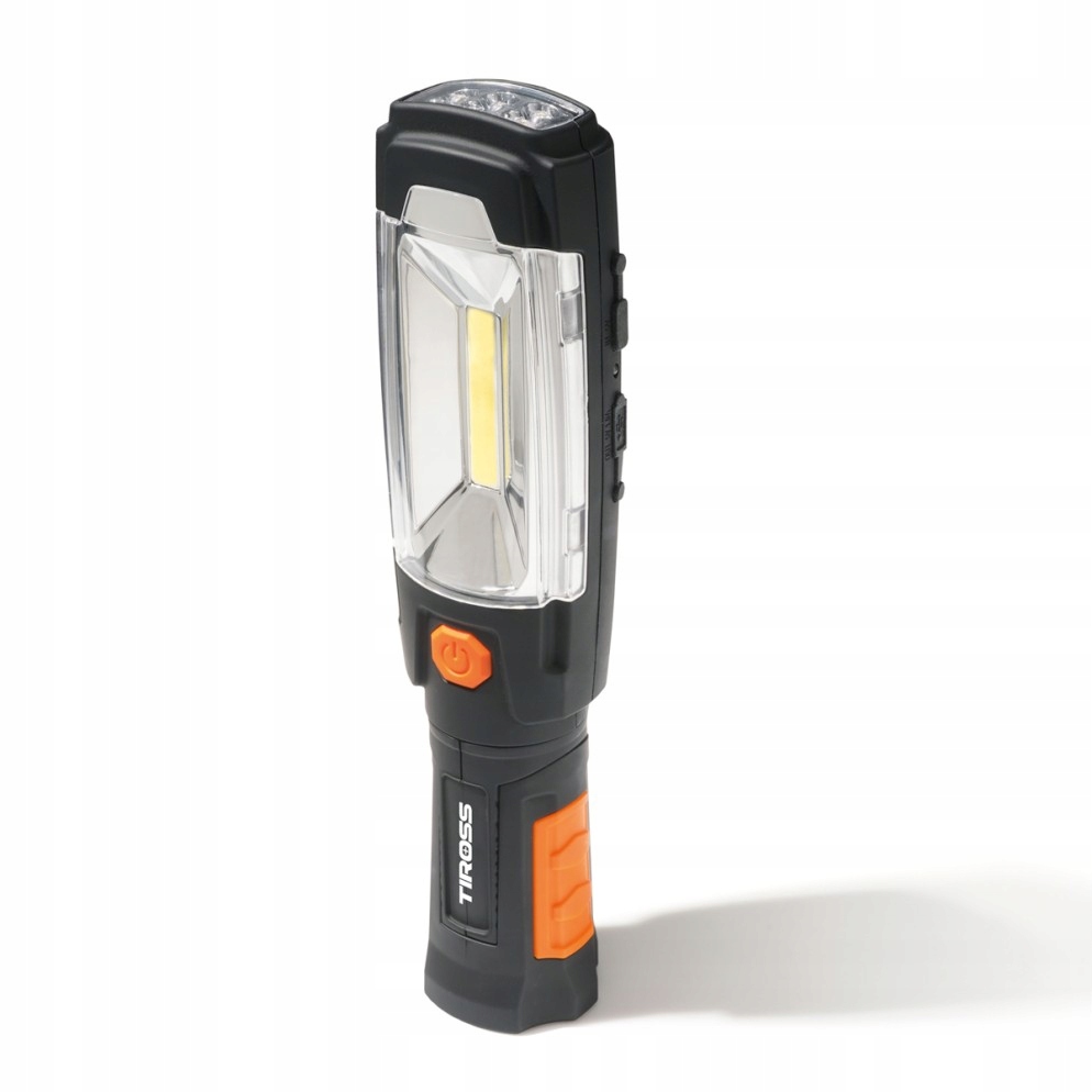 Lampa warsztatowa wielofunkcyjna Tiross 1108 Cob Led 3w aku 2000mAh dobra