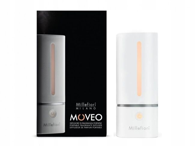 Millefiori Přenosný aroma difuzér Moveo, bílý