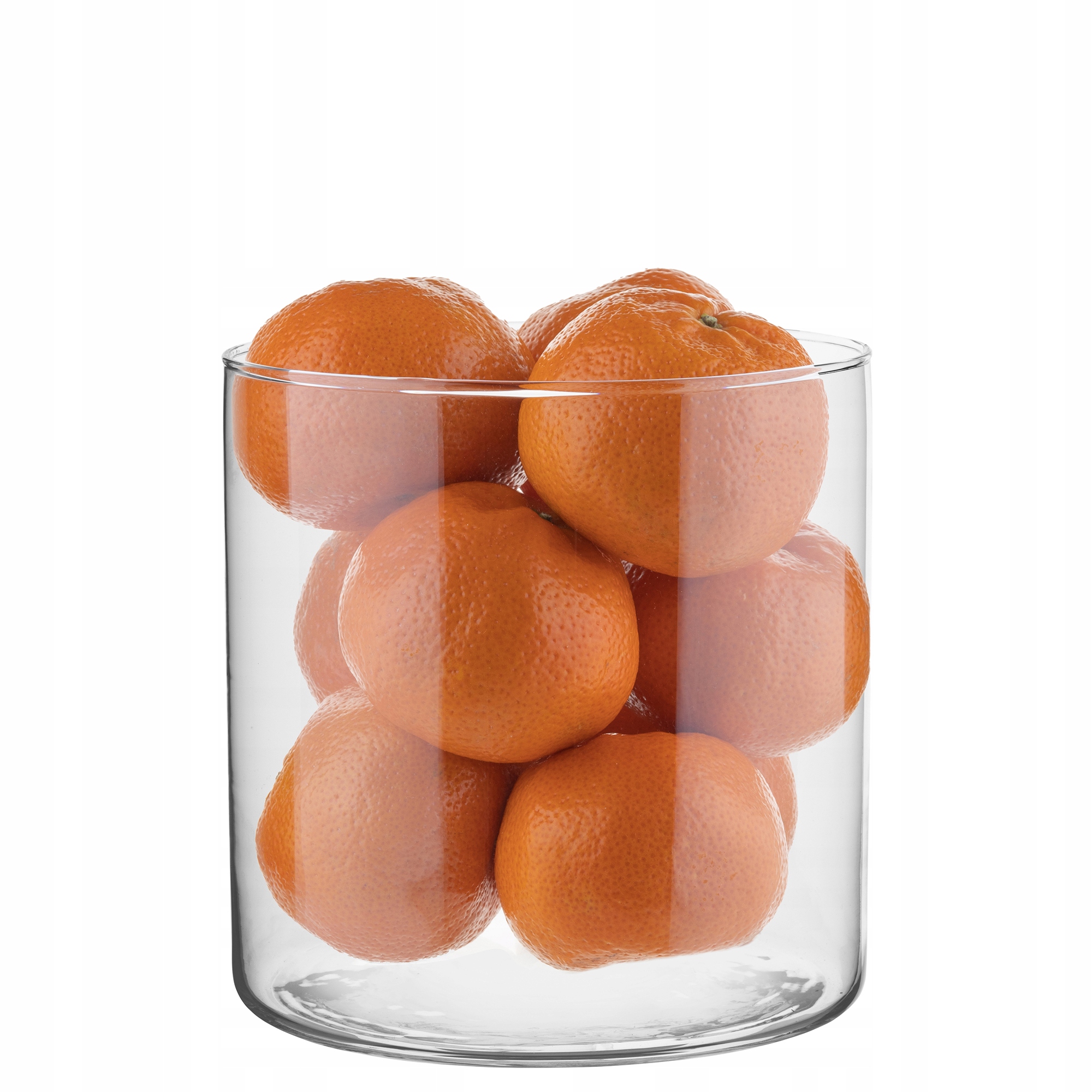 Misa POJEMNIK NA OWOCE Słodycze CYLINDER H-15 cm SZKŁO Produkt Polski