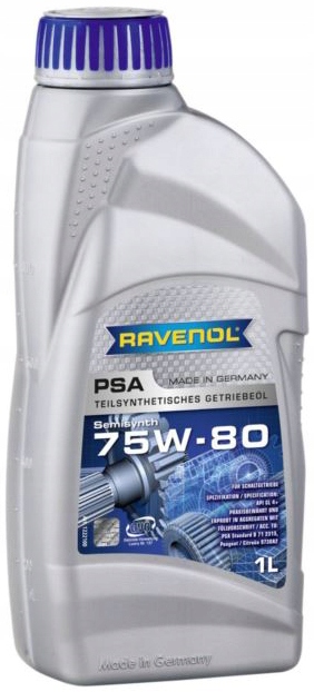 

Ravenol Psa 75W80 Api GL-4+ Psa B 71 2315 1L