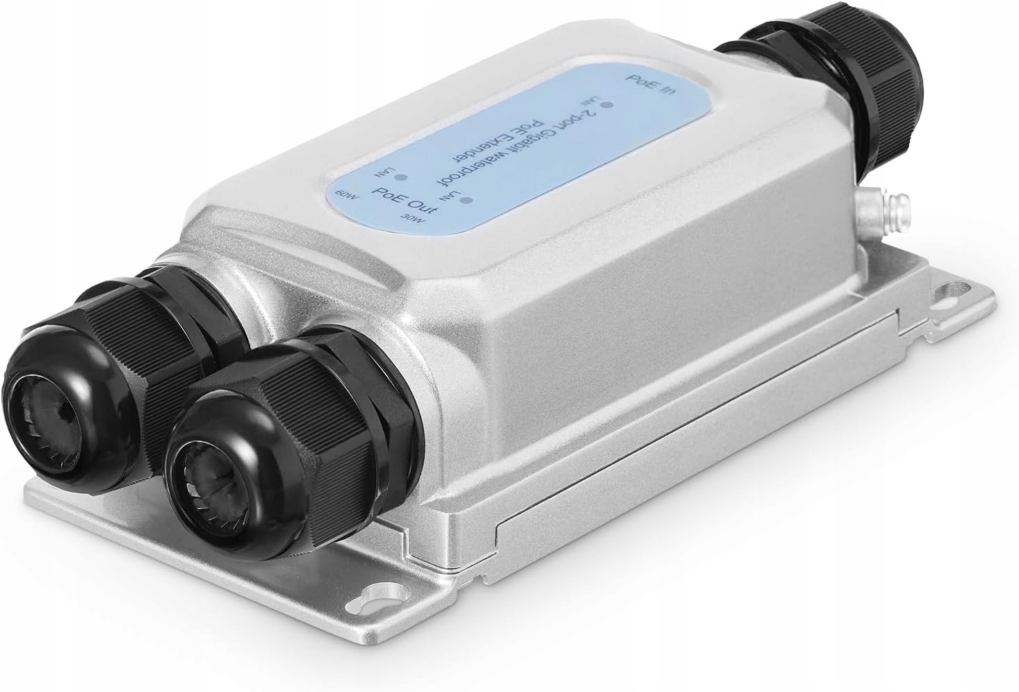 Gigabit PoE vodotěsný Extende krokový IP67 1x2 POE35