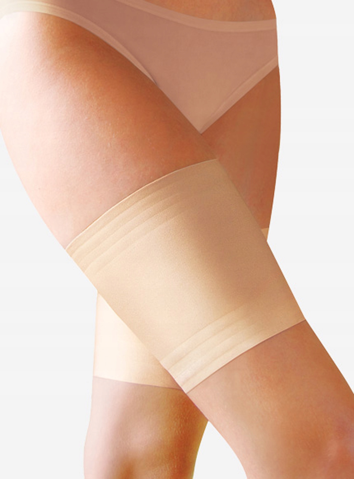 Opaska na uda przeciw otarciom satyna M Natural Model Liberta