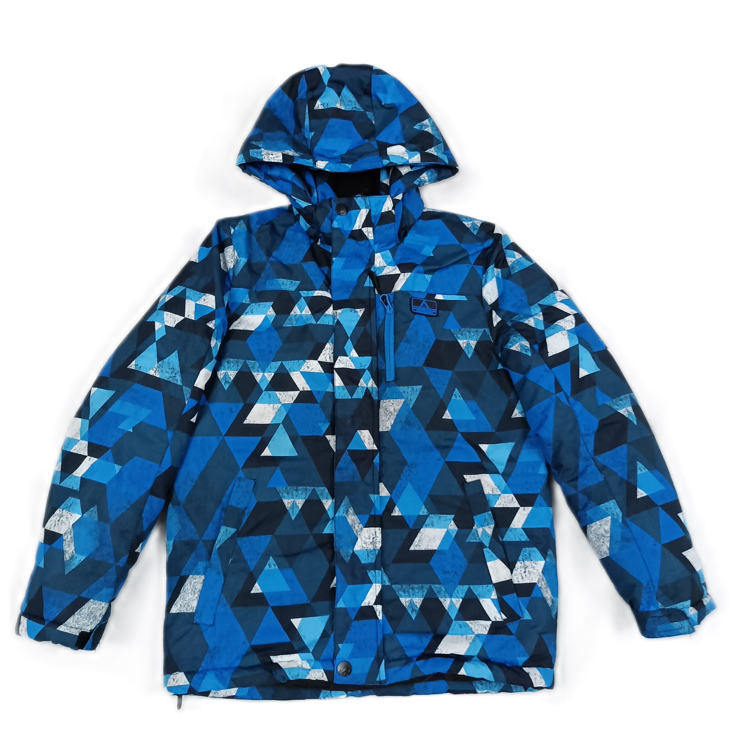 KURTKA CHŁOPIĘCA CIEPŁA Z KAPTUREM ROZM. 146__REPORTER