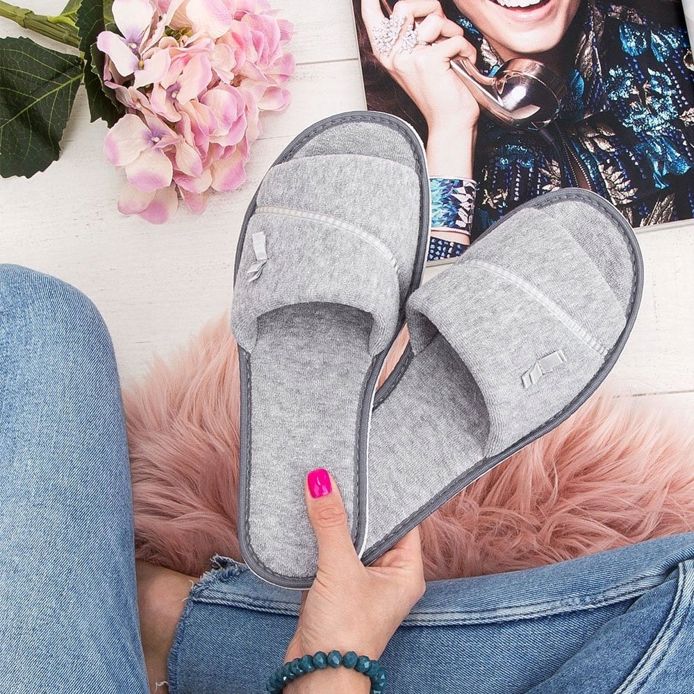 KAPCIE DAMSKIE NATURALSTYLE NS-041 SZARE 36 Marka inna