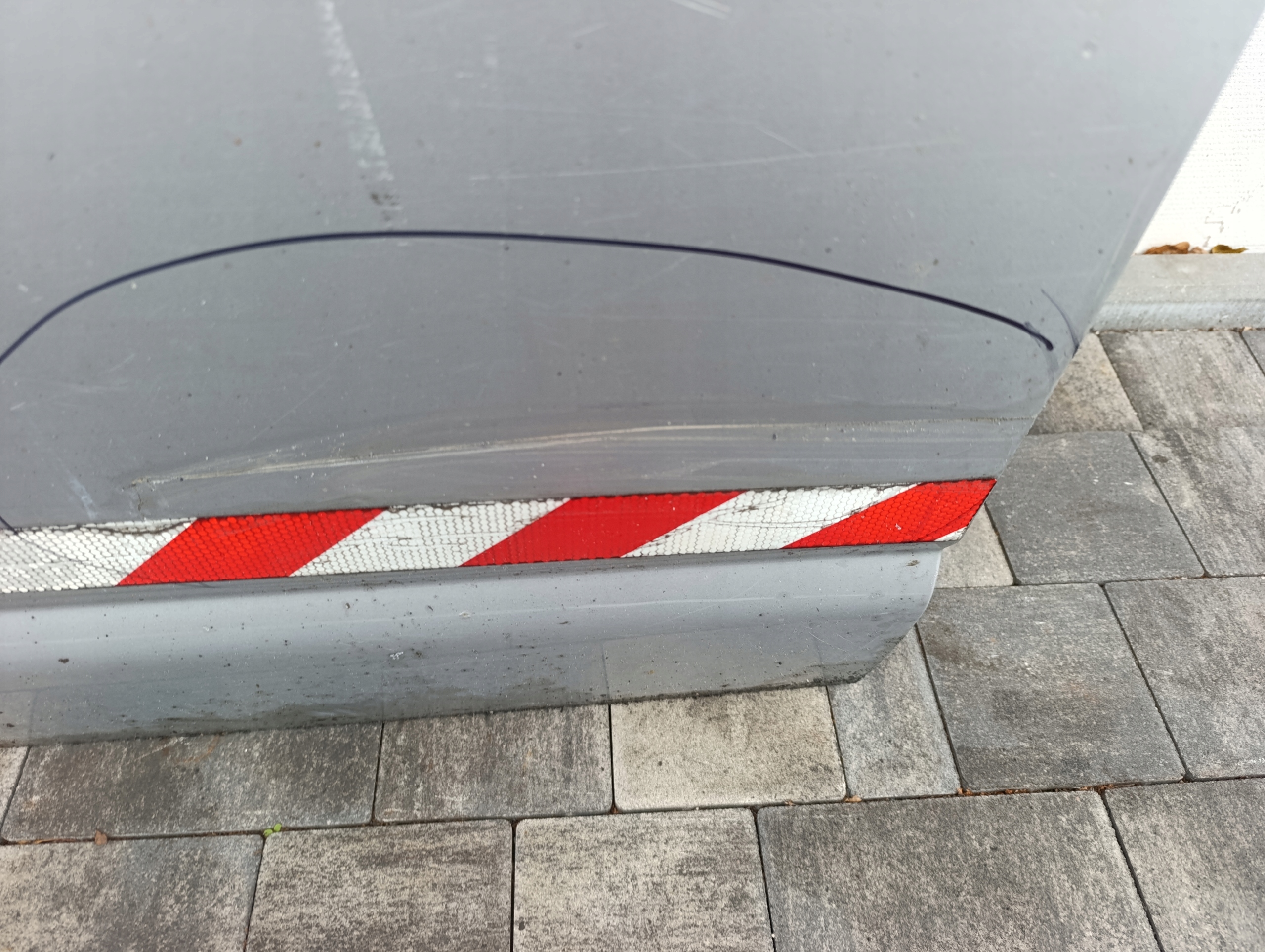 door sliding VW T5 T5 lift T6 left silver