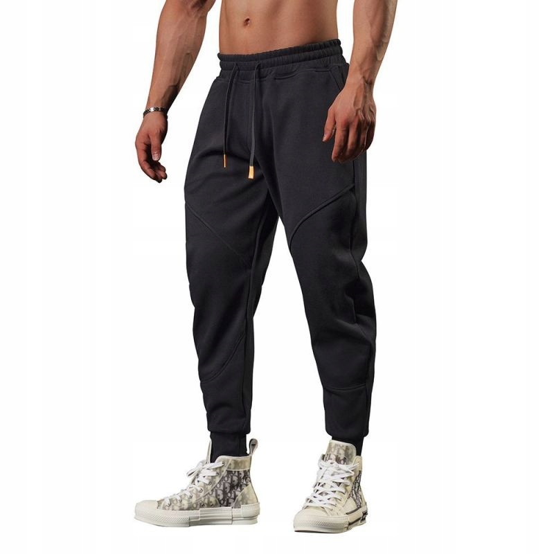 SPODNIE ZIMOWE MĘSKIE DRESOWE SPORTOWE CIEPŁE FLEECE JOGGERY XL EAN (GTIN) 6977290518758