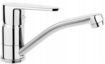 Ferro Bateria Algeo Umywalkowa Stojąca Obrotowa Niska, Chrom