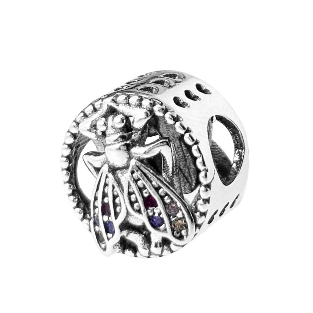 Šperky Harf dámské stříbro zirkon hmyz