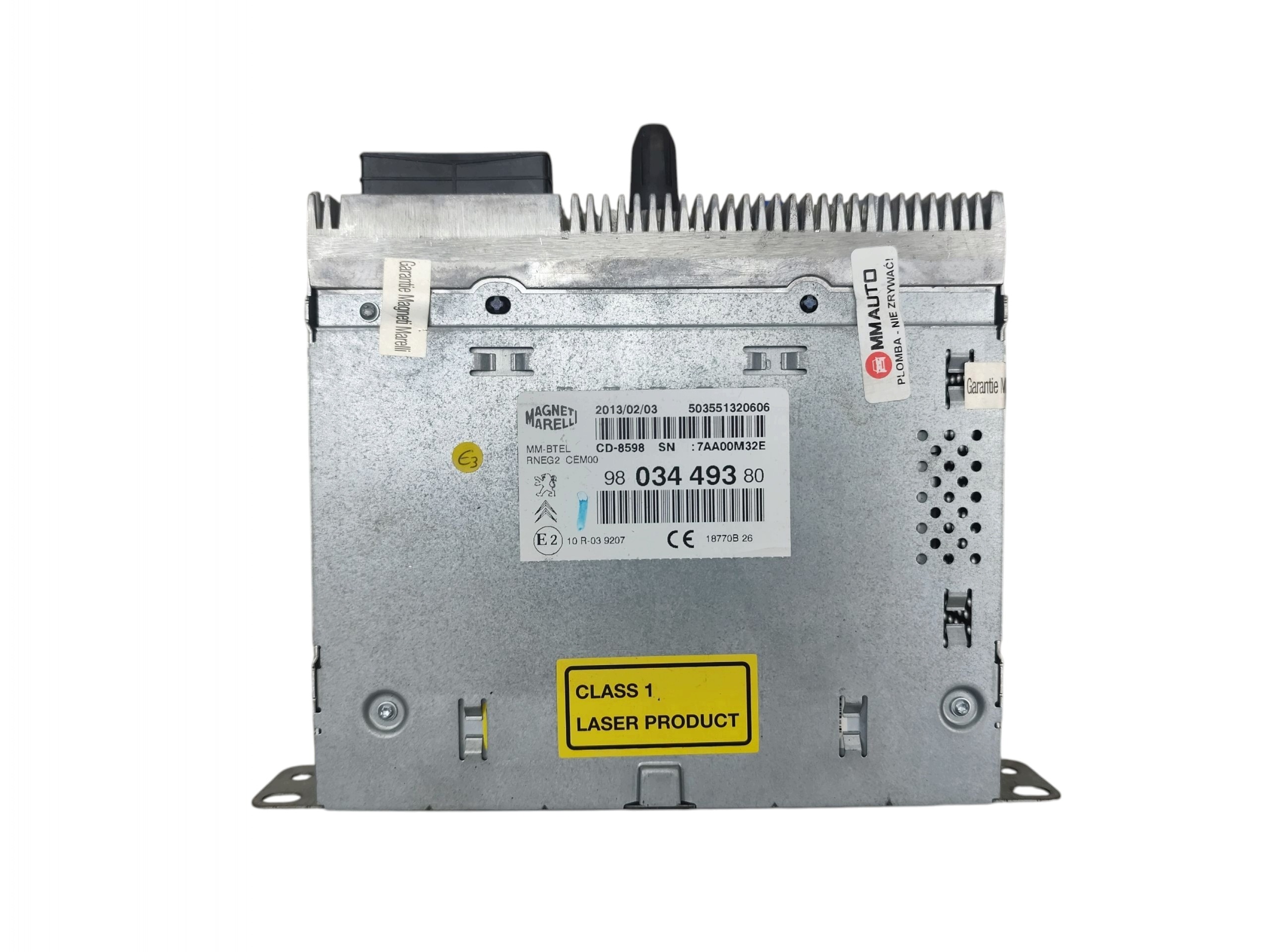 lettore navigazione GPS PEUGEOT 508 e (2010-2014) 9803449380